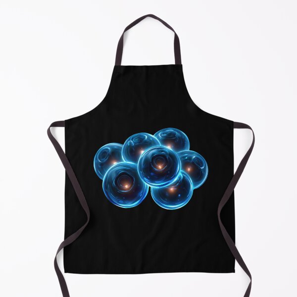 Item preview, Neon Blueberry Glow Cluster Icon designed and sold by daila70.