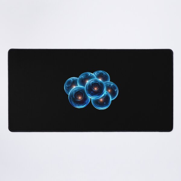 Item preview, Neon Blueberry Glow Cluster Icon designed and sold by daila70.