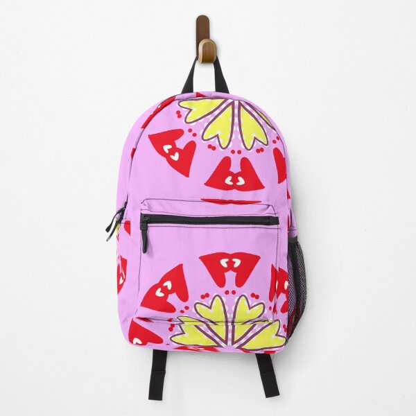 Item preview, Pink and Red Heart Flower Mandala Pattern designed and sold by Tinsleybluebell.