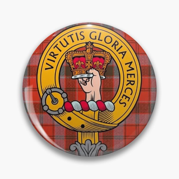 Item preview, Robertson Crest weathered Tartan designed and sold by Kirrindy Designs.
