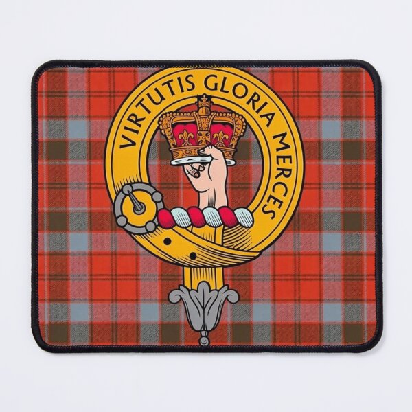 Item preview, Robertson Crest weathered Tartan designed and sold by Kirrindy Designs.