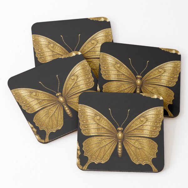 Item preview, Elegant Golden Butterfly designed and sold by Phitwhim.