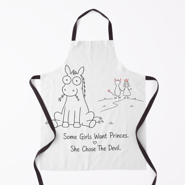 Item preview, Some Girls Want Princes. She Chose The Devil. designed and sold by byMosia.