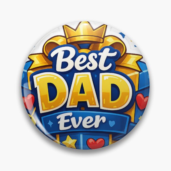 Item preview, Best Dad Ever – #1 Father’s Day Sticker designed and sold by Jyotisima8929.