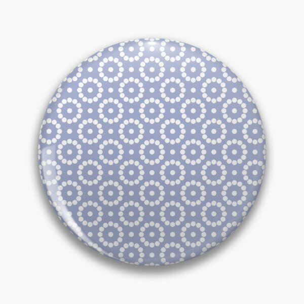 Item preview, Wild blue yonder & white circles designed and sold by Mint + Midnight.