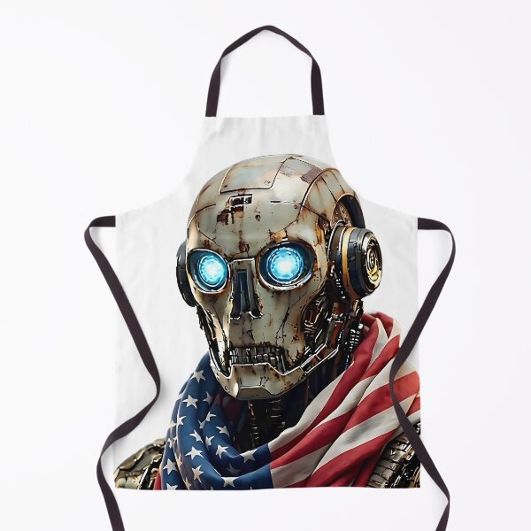 Item preview, Cyberpunk Uncle Sam: Distopian Freedom Fighter designed and sold by ToxicInkArt.