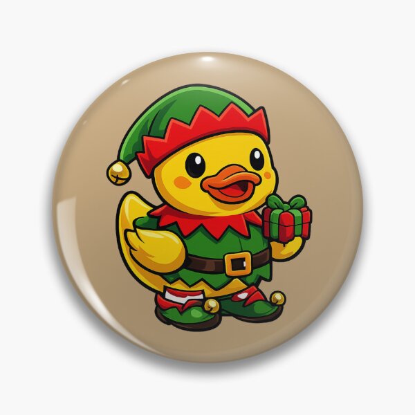 Item preview, Elf Rubber Duck Summer Christmas designed and sold by BROHLine Studio.
