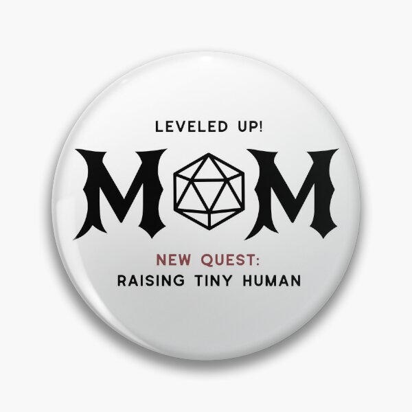 Item preview, Leveled Up Mom designed and sold by John Q. Cardholder.