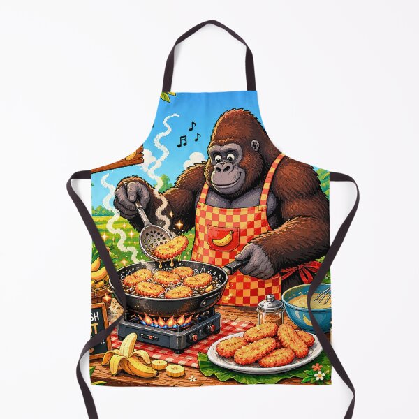 Item preview, Giant Gorilla's Banana Fritter Kitchen designed and sold by Kunal Jangam.