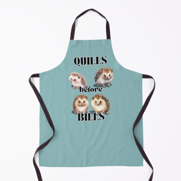 Item preview, Quills Before Bills Cute Pygmy Hedgehog Lovers Design designed and sold by Glitch-Cult.