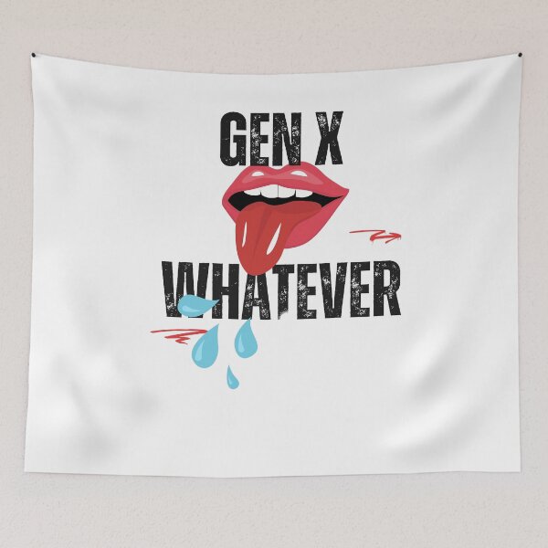 Item preview, Gen XWhatever T-shirt, Lips With Tongue Tee designed and sold by Teechuckle.