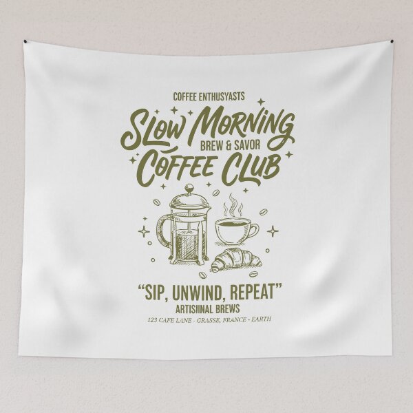 Item preview, Breakfast Coffee Morning Coffee Club Sip Unwind designed and sold by LuminOrb.