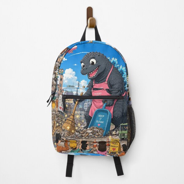 Item preview, Giant Monster City Cleanup Day designed and sold by Kunal Jangam.