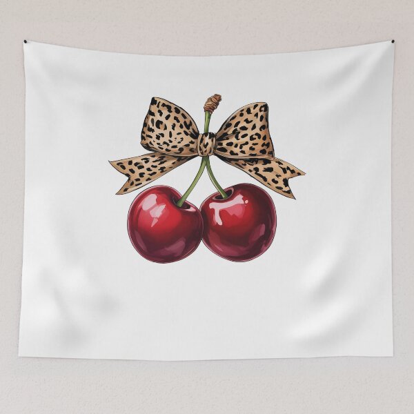Artikelvorschau, Cherry Leopard Vintage entworfen und verkauft von studio-ssaam.