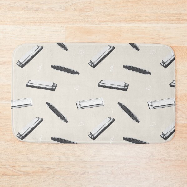 Item preview, Harmonica Player Mouth Organ Pattern designed and sold by CreativeBridge.