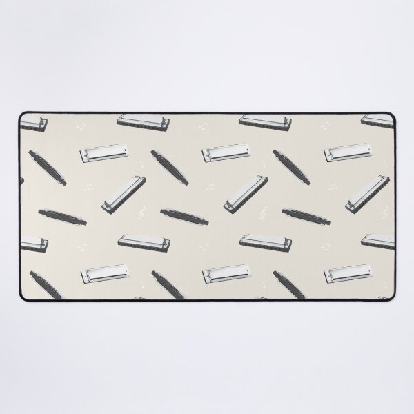 Item preview, Harmonica Player Mouth Organ Pattern designed and sold by CreativeBridge.
