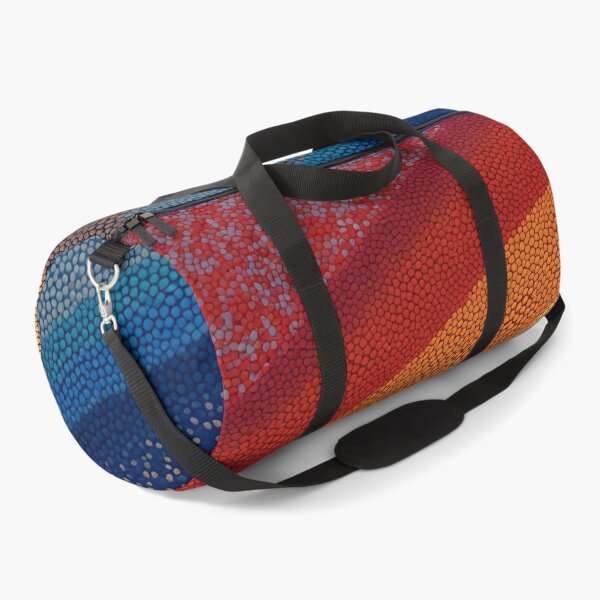 Item preview, Aboriginal Inspired Dot Art - Colorful Sand Lines designed and sold by GrinGalore.