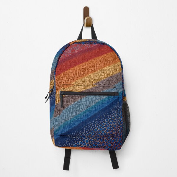Item preview, Aboriginal Inspired Dot Art - Colorful Sand Lines designed and sold by GrinGalore.