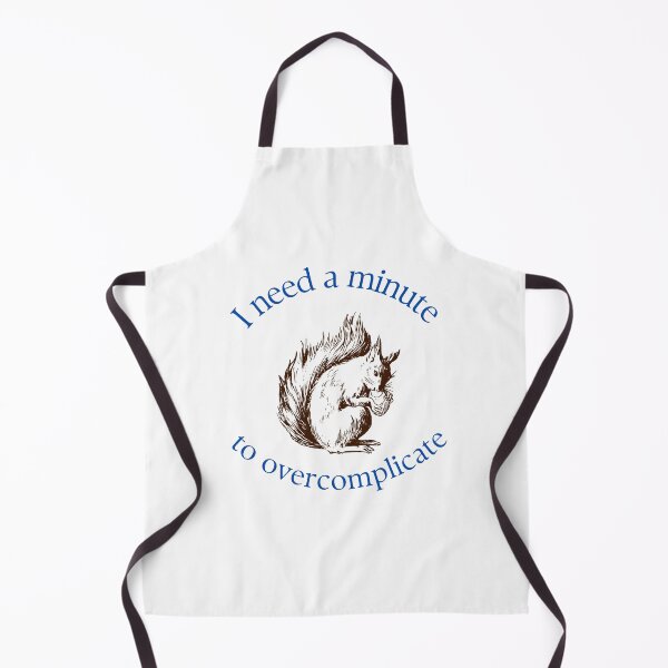 Item preview, Overcomplicating Squirrel | Witty Introvert Graphic Tee designed and sold by HOUSE OF VMH.