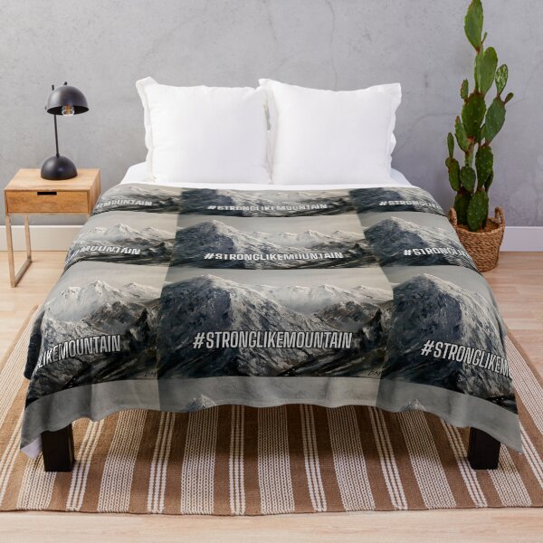 Item preview, Strong Like Mountain designed and sold by Scenescapeshop.