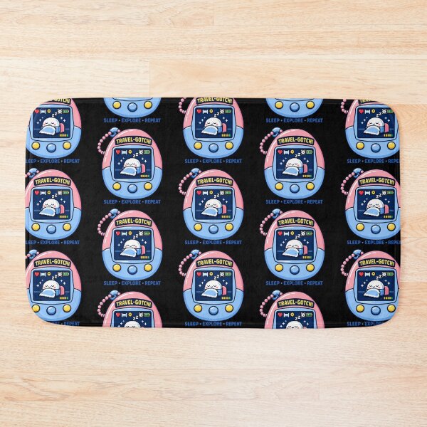 Item preview, Japan Travel Cute Virtual Pet Sleep Explore Repeat designed and sold by TheTrendsDesk.