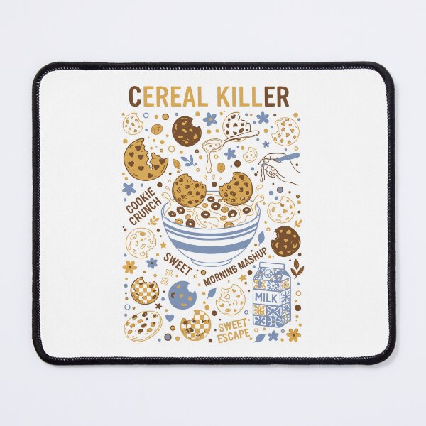 Item preview, Breakfast Cereal Killer Funny Brunch Coffee Food designed and sold by LuminOrb.