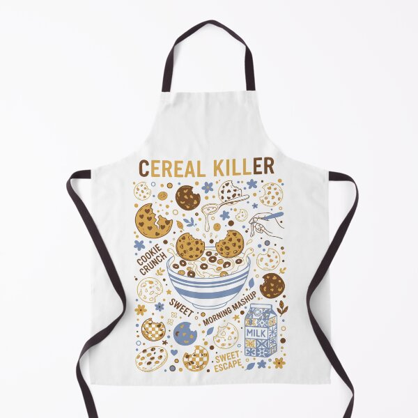 Item preview, Breakfast Cereal Killer Funny Brunch Coffee Food designed and sold by LuminOrb.