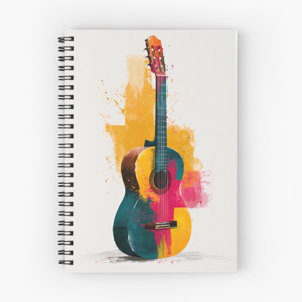 Item preview, classical guitar drawing artwork designed and sold by gut2000.