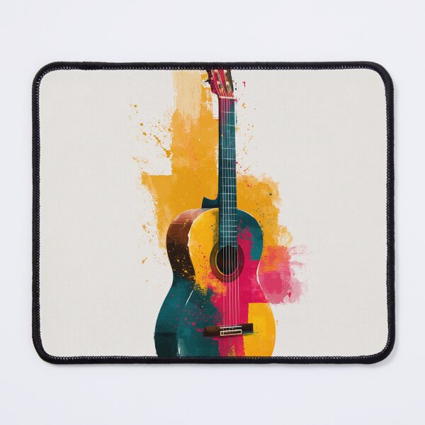 Item preview, classical guitar drawing artwork designed and sold by gut2000.