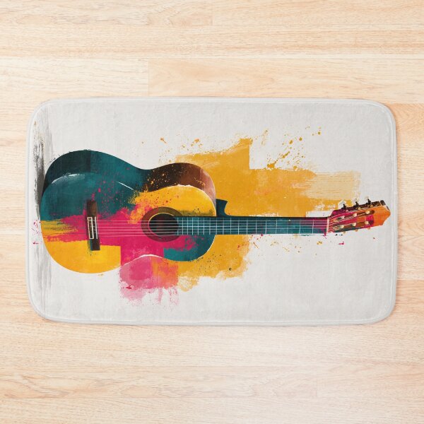 Item preview, classical guitar drawing artwork designed and sold by gut2000.