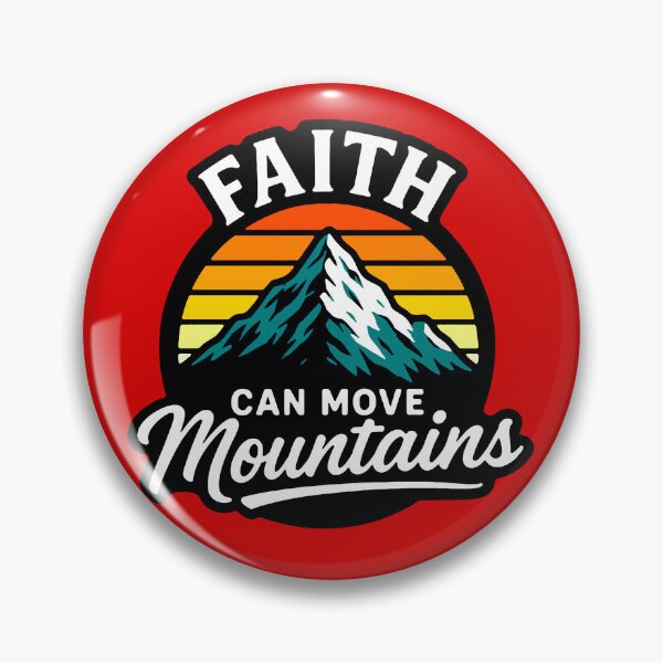 Item preview, Matthew 17:20 Faith Can Move Mountains designed and sold by plushism.