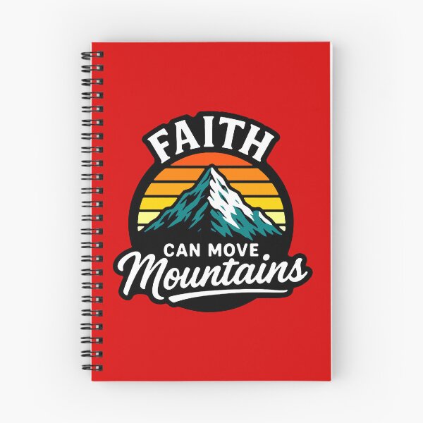 Item preview, Matthew 17:20 Faith Can Move Mountains designed and sold by plushism.