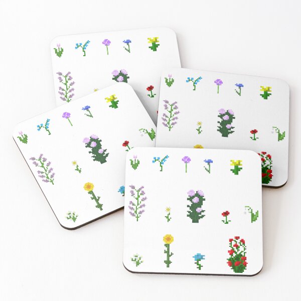 Item preview, Flower Collection | Pixel Art Flowers designed and sold by vitrar.