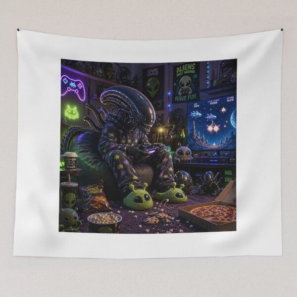 Item preview, Cosmic Gamer From Another Planet designed and sold by Kunal Jangam.
