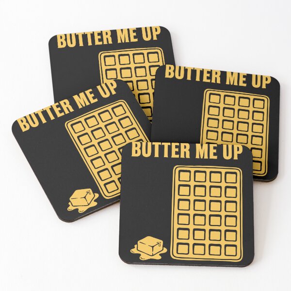 Item preview, Breakfast Butter Me Up Funny Brunch Coffee Pancake designed and sold by LuminOrb.