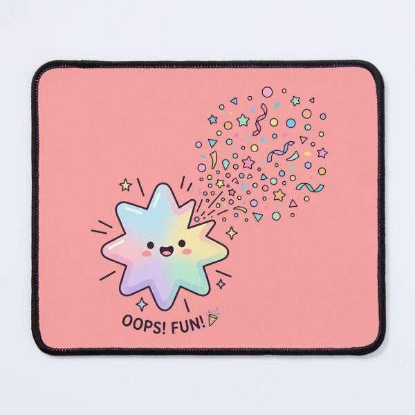 Item preview, Oops Fun Starburst of Happy Chaos designed and sold by CuteRage.