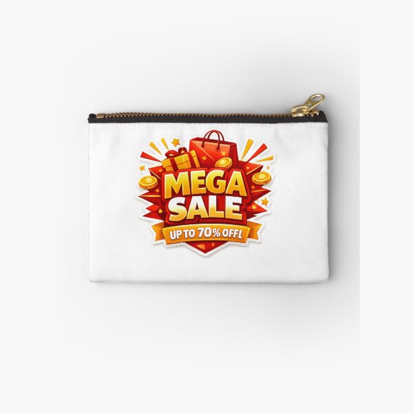 Item preview, Mega Sale – Up to 70% Off Shopping Sticker designed and sold by Jyotisima8929.