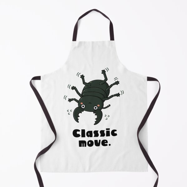 Item preview, Classic Move — Upside Down Stag Beetle Funny Insect Tee designed and sold by medicalkinoko.