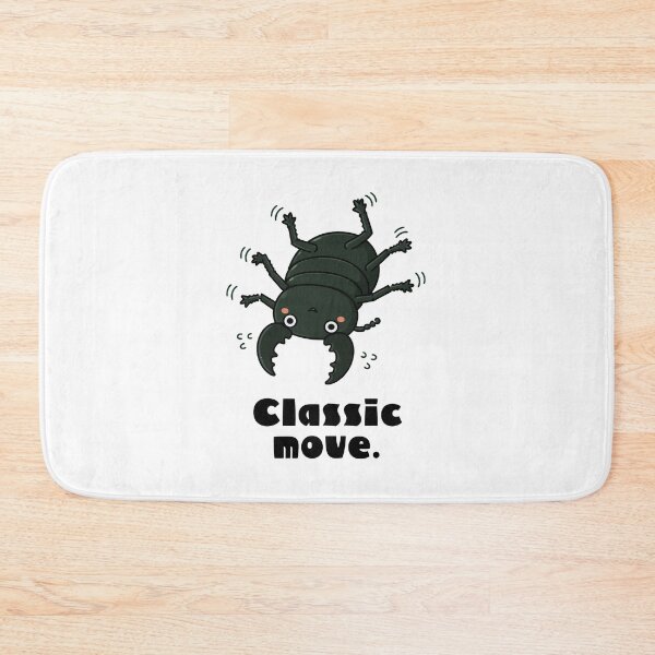 Item preview, Classic Move — Upside Down Stag Beetle Funny Insect Tee designed and sold by medicalkinoko.