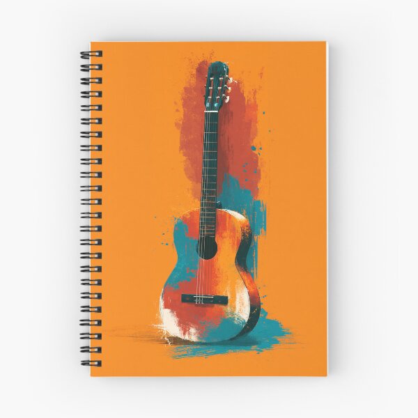 Item preview, classical guitar drawing artwork designed and sold by gut2000.