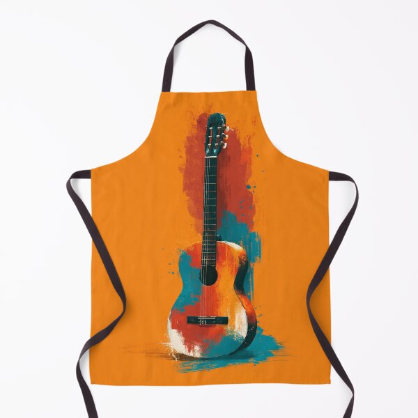 Item preview, classical guitar drawing artwork designed and sold by gut2000.
