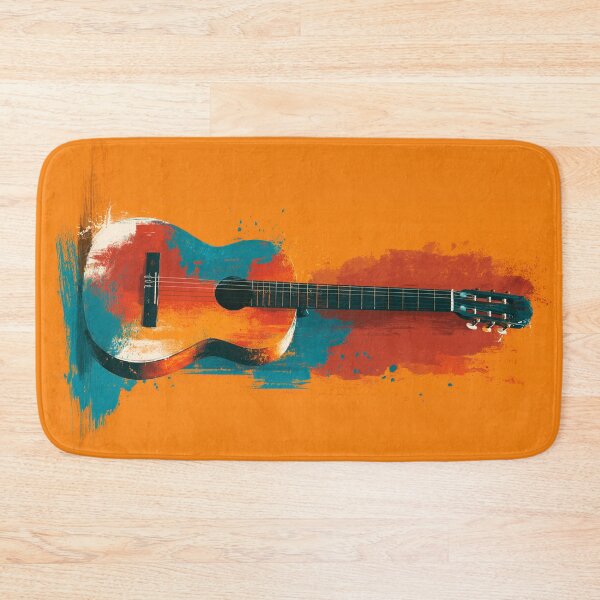 Item preview, classical guitar drawing artwork designed and sold by gut2000.
