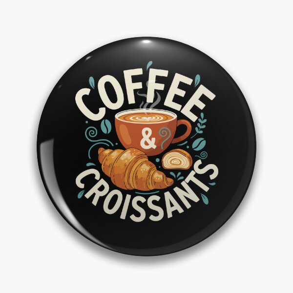 Item preview, Breakfast Funny Coffee Croissants Brunch Pancake designed and sold by LuminOrb.