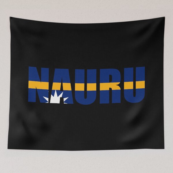 Item preview, Nauru Flag NR designed and sold by shitpostee.