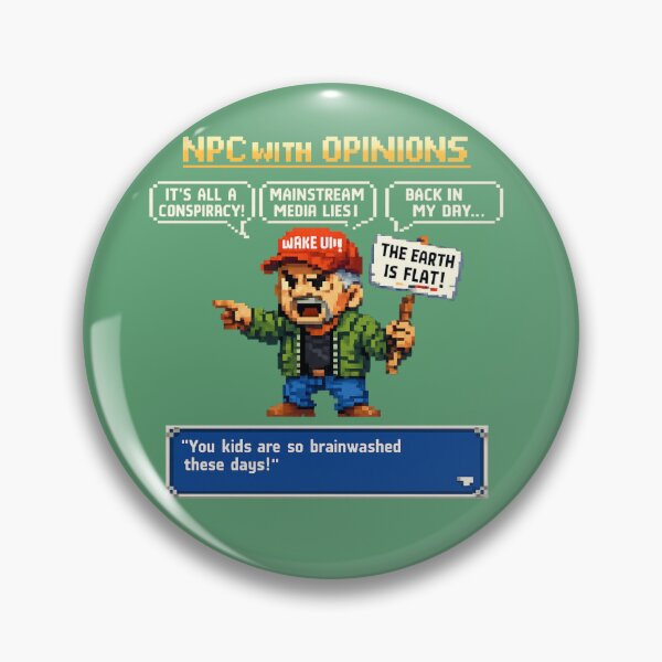Artikelvorschau, „NPC With Opinions“ entworfen und verkauft von PeterPunkt.