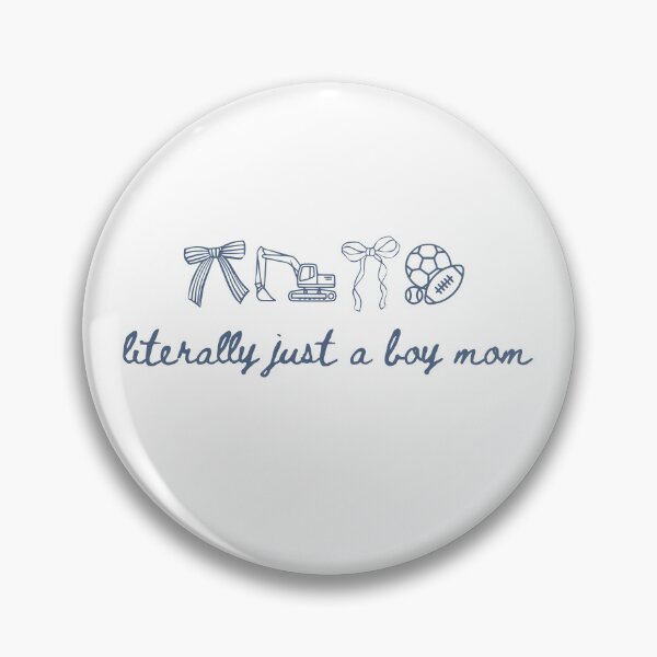 Item preview, Literally just a Boy Mom designed and sold by caruku666.