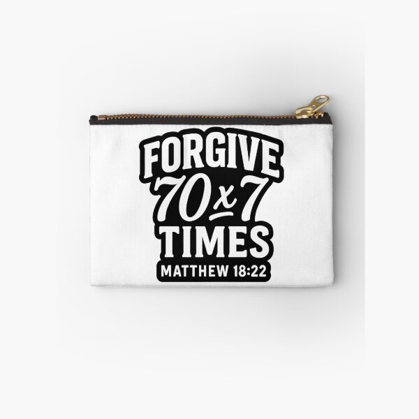 Item preview, Matthew 18:22 Forgive 70 x 7 Times designed and sold by plushism.