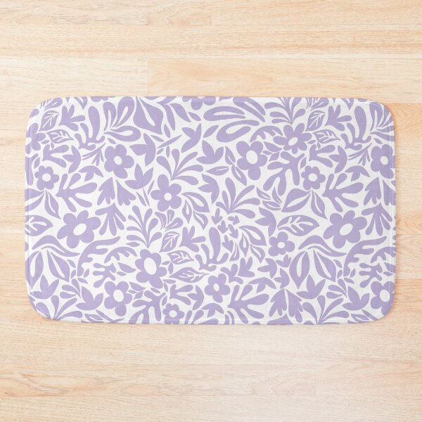 Item preview, Minimalist Core - White Lavender Gray designed and sold by Fabricatemyart.