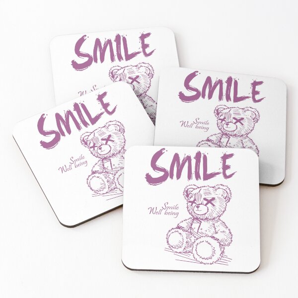 Item preview, Smile Teddy Bear — Grunge Sketch Streetwear designed and sold by Colorful-Garden.