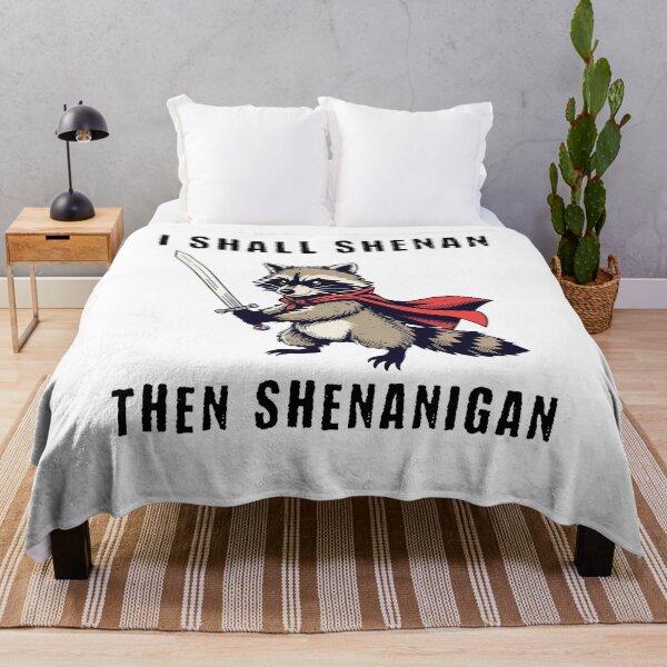 Item preview, I Shall Shenan Then Shenanigan Raccoon meme designed and sold by studio-ssaam.